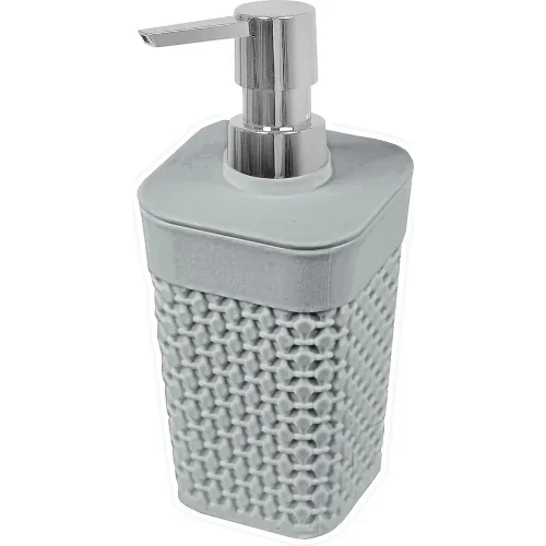 Suyuq sovunli dispenser Plast Team OSLO kulrang bo'ron