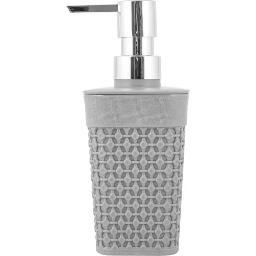 Suyuq sovunli dispenser Plast Team OSLO kulrang bo'ron