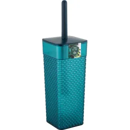 Ершик для унитаза с подставкой Plast Team Neo Luxe набор изумрудный агат