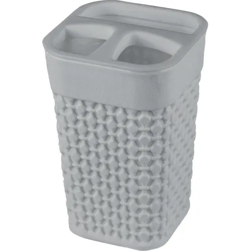 Подставка для зубных щеток Plast Team OSLO серый шторм