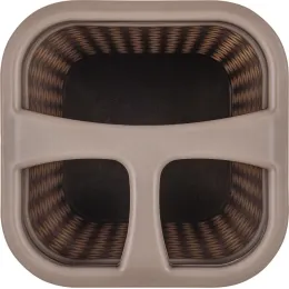 Подставка для зубных щеток Plast Team OSLO шоколадный мокко