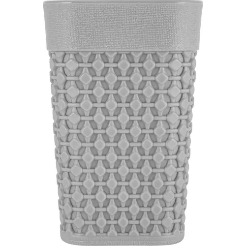 Hammom uchun stakan Plast Team OSLO kulrang bo'ron