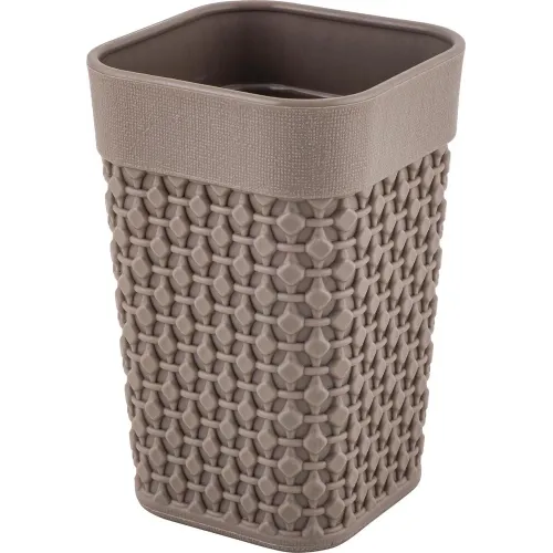 Стакан для ванной комнаты Plast Team OSLO шоколадный мокко