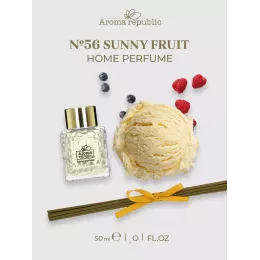 Диффузор для дома с палочками Aroma Republic №56 "Sunny fruit", 50 мл