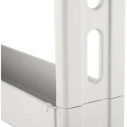 Этажерка двухсекционная Keeplex Regular белое облако