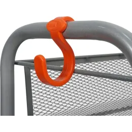 Этажерка ЗМИ Ладья 1 серый металлик