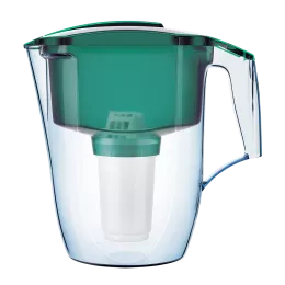 Фильтр-кувшин для воды с картриджем Аквафор Гарри, 3.9 л темно-зеленый