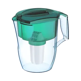 Suv uchun Filtrli ko'za kartrij bilan Akvafor Garry, 3.9 l toʻq yashil