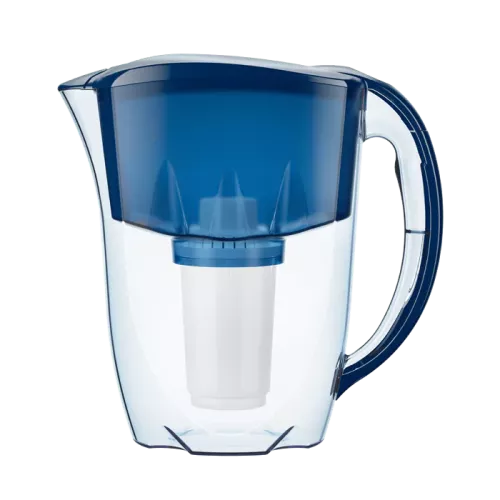 Фильтр-кувшин для воды с картриджем Аквафор Гратис, 2.8 л синий