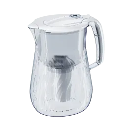 Suv uchun Filtrli ko'za kartrij va resurs ko'rsatkichi bilan Akvafor Orlean, 4,2l oq