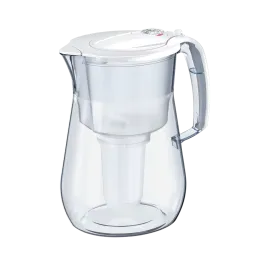 Фильтр-кувшин для воды с картриджем и счетчиком ресурса Аквафор Прованс А5, 4.2л белый