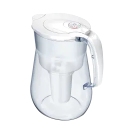 Фильтр-кувшин для воды с картриджем и счетчиком ресурса Аквафор Прованс А5, 4.2л белый