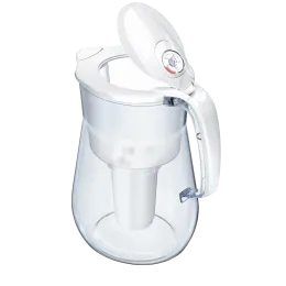 Фильтр-кувшин для воды с картриджем и счетчиком ресурса Аквафор Прованс А5, 4.2л белый