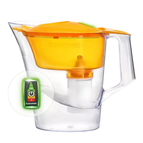 Filtrli ko'za Baryer CHEMPION Opti-Lite apelsin, 4 litr