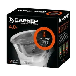 Filtrli ko'za Baryer CHEMPION Opti-Lite apelsin, 4 litr