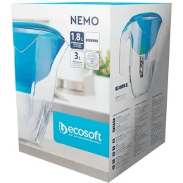 Filtli ko'za ECOSOFT NEMO ko'k 3 l.