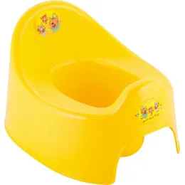 Детский горшок Plast Team Baby Superstar желтый