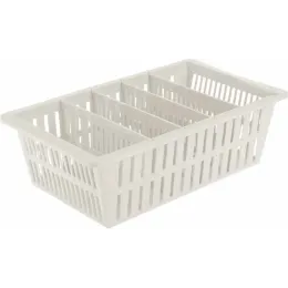 Контейнер для специй, подставка с разделителем для мелких предметов Filalex светло-серый