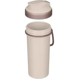 Sovuq ichimlik shishasi, halqali, 400 ml, Phibo ochiq bej