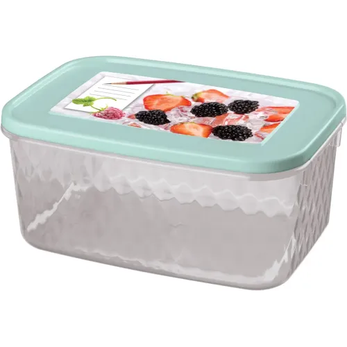 Oziq-ovqatlarni muzlatish va saqlash uchun idish, turli o'lchamlar, Phibo Crystal 1,3 l