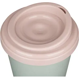 Termostakan ikki qavatli xavfsiz polipropilendan tayyorlangan, Phibo 300 ml. yashil