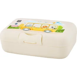 Детский ланч-бокс Plast Team Baby Play with Me Busy Animals