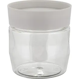 Банка для сыпучих продуктов 0,5 л с завинчивающейся крышкой Plast Team STOCKHOLM пепельный жемчуг