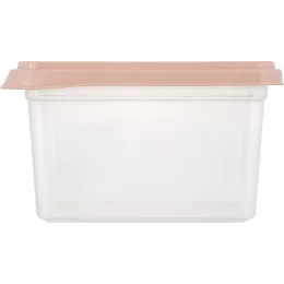 Контейнер для продуктов 1,3 л Plast Team BERGEN персиковая карамель