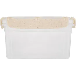 Saqlash idishi qulflash tizimi bilan 1,3L Plast Team Green Republic zig'ir