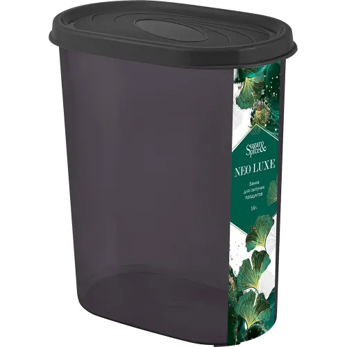 Банка для сыпучих продуктов 1,6 л Sugar&Spice Neo Luxe дымчатый кварц