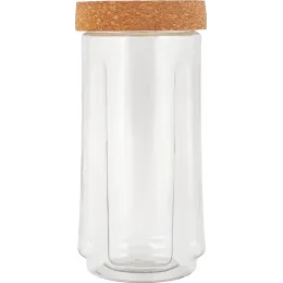 Банка для сыпучих продуктов 1,1 л с завинчивающейся пробковой крышкой Sugar&Spice Rosemary