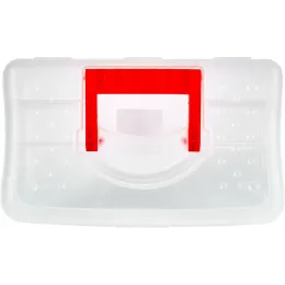 Bo'limlari bo'lgan kichik narsalarni saqlash uchun quti BLOCKER HOBBY BOX 12" shaffof