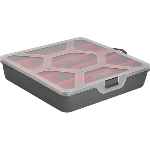 Kichik narsalar uchun organizator BLOCKER Master 8" qo'rg'oshin kulrang