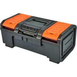 Ящик для инструментов BLOCKER Guru 16", черный, оранжевый