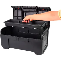 Asboblar qutisi BLOCKER Guru 19", qora, to'q sariq