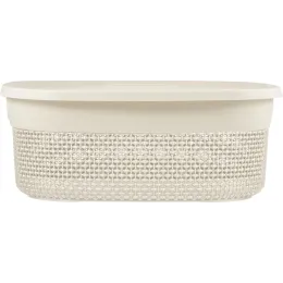 Saqlash savati 6L Plast Team OSLO sutli tuman