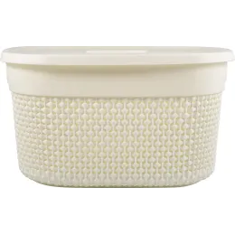 Saqlash savati 6L Plast Team OSLO sutli tuman