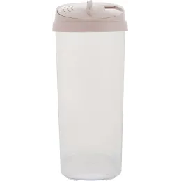 Контейнер для порошка с крышкой-дозатором 1,6л, Spin&Clean Vogue бежевый