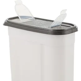 Контейнер для порошка с дозатором Spin&Clean Step 3 кг антрацит