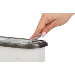 Контейнер для порошка с дозатором Spin&Clean Step 3 кг антрацит