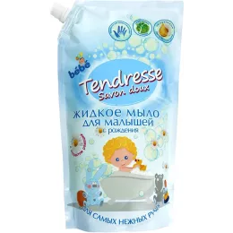 Жидкое мыло Tendresse для малышей с рождения, 1л