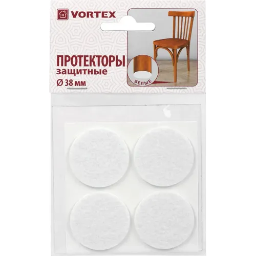 Протекторы Vortex белые 4 шт.