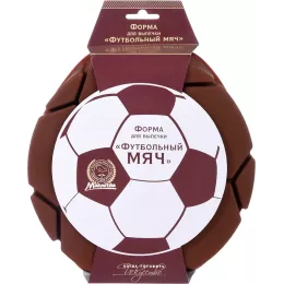 Форма для выпечки Marmiton "Футбольный мяч" коричневый 17130