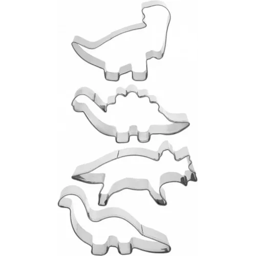 Формочки для печенья 4 шт. Marmiton "Динозаврики" 17062