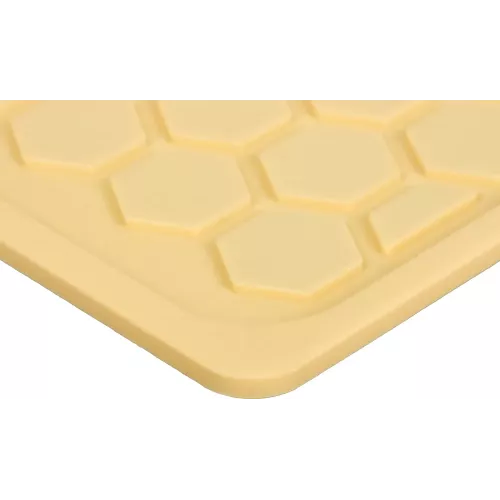 Коврик для сушки посуды Marmiton силиконовый желтый