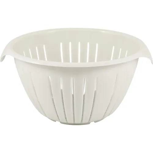 Plastik durshlag 2,5 l mahsulotni yuvish uchun Plast Team STOCKHOLM zig'ir