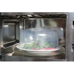 Mikroto'lqinli pech uchun qopqoq Plast Team HELSINKI 248mm shaffof