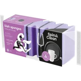 Idishlar uchun shimgich Spin&Clean Rock'n'Roll 5 dona