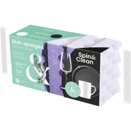 Idishlar uchun shimgich Spin&Clean Vogue 5 dona