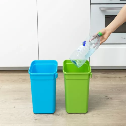 Набор контейнеров для мусора, мусорные ведра Econova Eco Bin 2x25 л